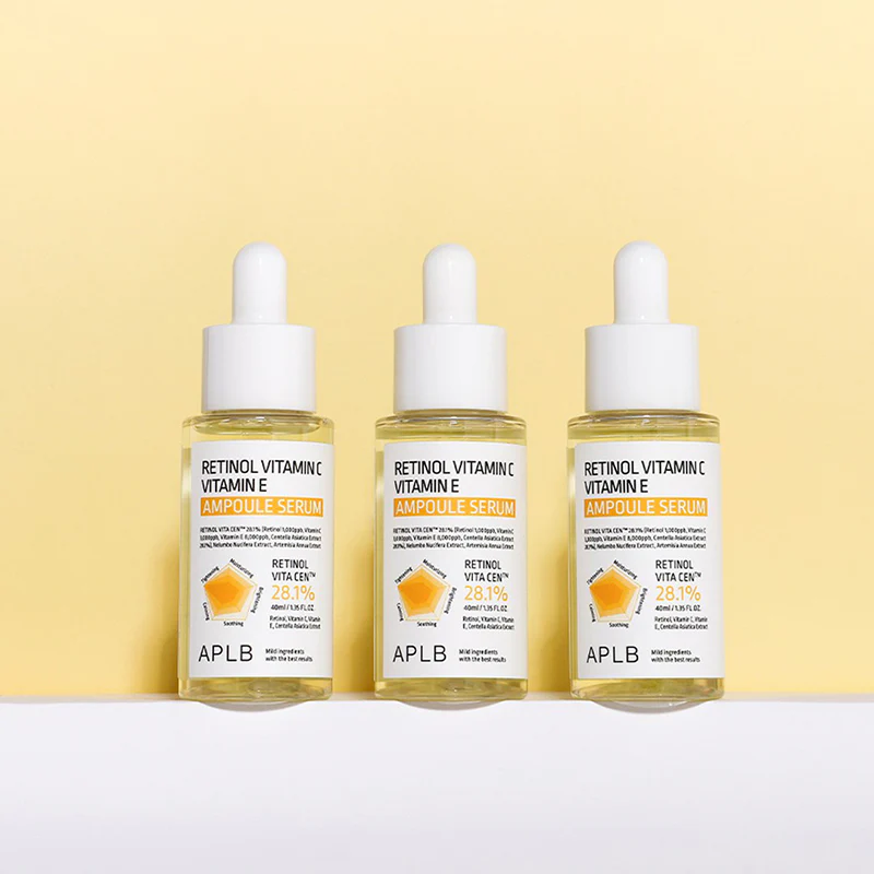 Retinol Vitamin C Vitamin E Ampoule Serum - Image 2